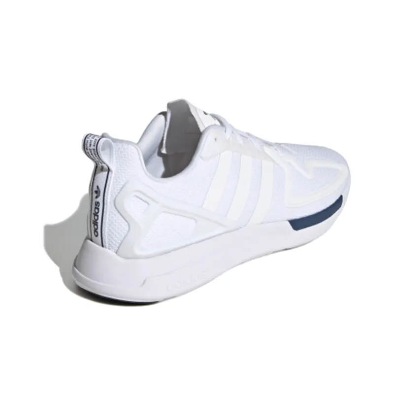 Zx 2K Adidas Originals Flux 'White Tech Indigo'-3