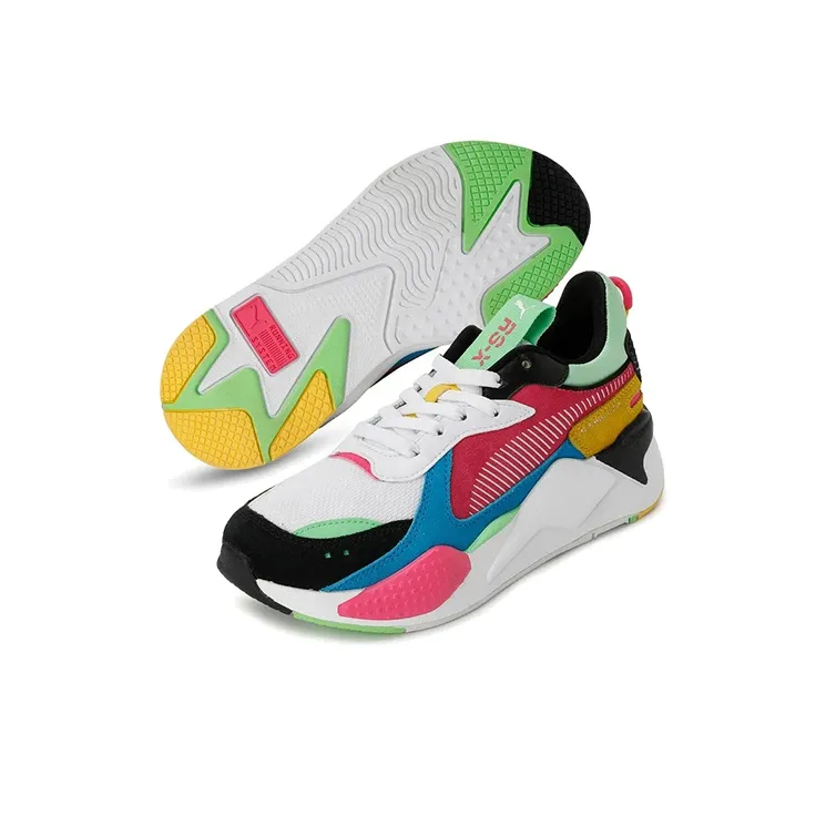 PUMA Rs x Reinvent Low top Running Shoes White/Multi color Women's-4