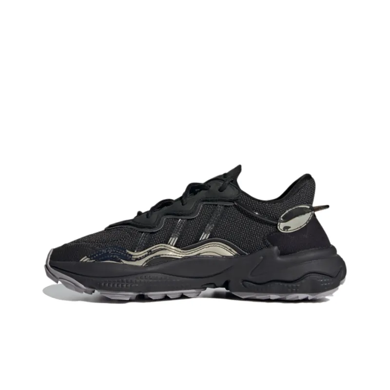 Adidas Women's Ozweego Tr 'Black Silver Metallic' Women's-0