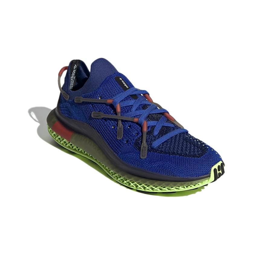 Adidas Originals 4D Fusio Bold Blue Light Flash Yellow US M