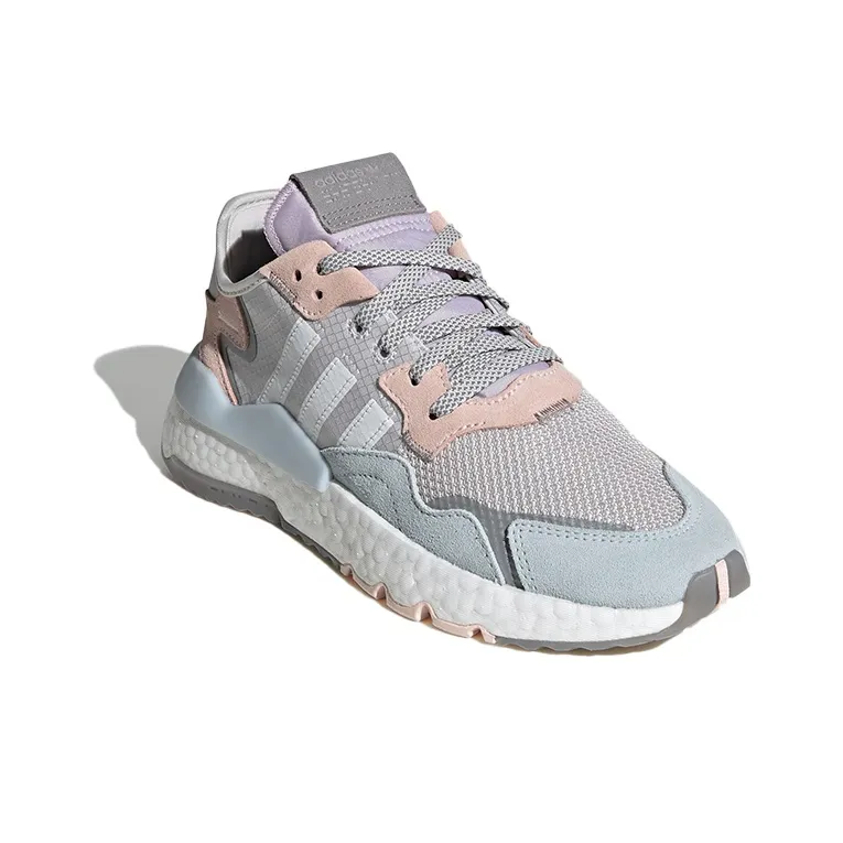 Adidas Nite Jogger Grey Pink Tint Women's-2
