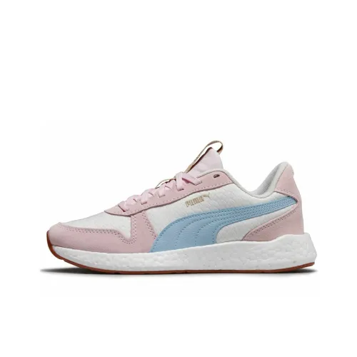 PUMA Nrgy Neko Retro Sweet What Vintage Running Shoes White/Pink Women's