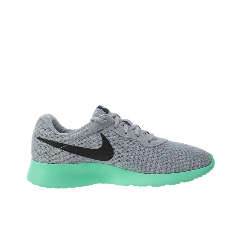 Nike Tanjun Wolf Grey/Black/Green Glow-1