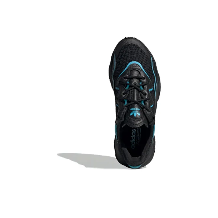 Adidas Ozweego Core Black Bright Cyan-4