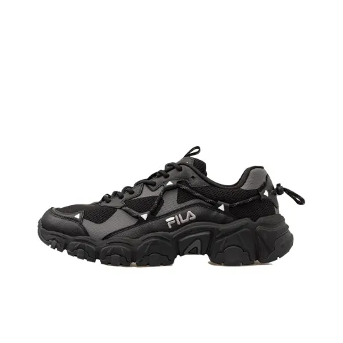 FILA FUSION Cat Claw Casual Shoes Women's Low-Top Black