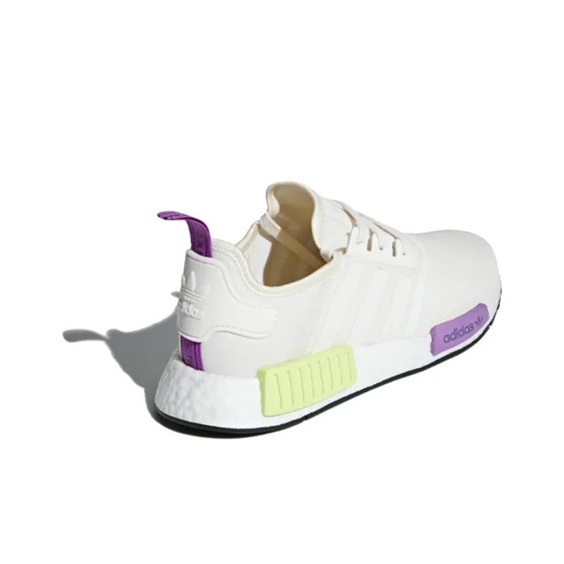 Adidas Nmd R1 Chalk White Semi Solar Yellow-3