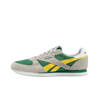 Reebok Classic Jogger 1 Tan Low-Top Casual Shoes Women's Gray Green