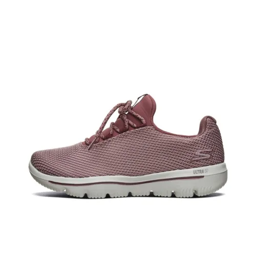 Skechers Go Walk Evolution Ultra Sneakers Red/White Women's