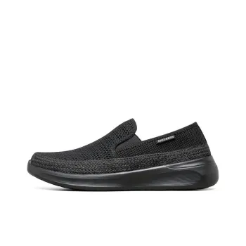 Skechers Lattimore Breathable Low-Top Casual Shoes Men's All Black