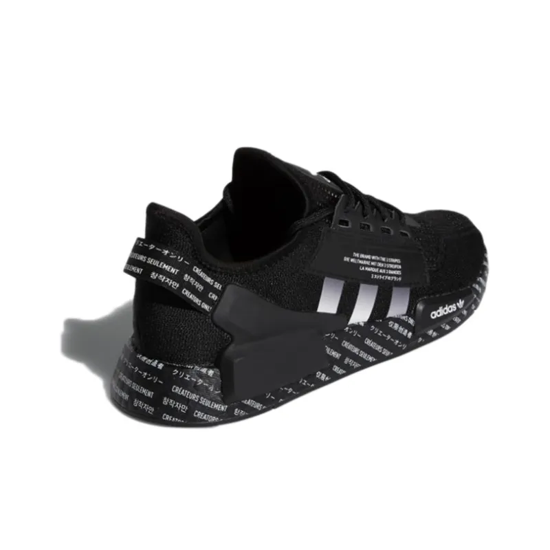 Adidas Originals Nmd R1 V2 Script Black-3