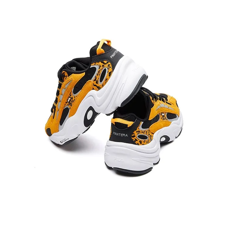 FILA PANTERA Cushioned Slip Resistant Abrasion Resistant Breathable Low Top Casual Shoes Men's-4