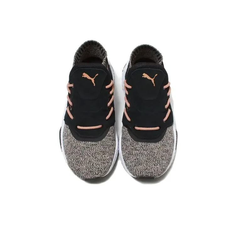 PUMA Tsugi Shinsei Evoknit Cushioning Wear-Resistant Low-Top Casual Shoes Women's Black-2