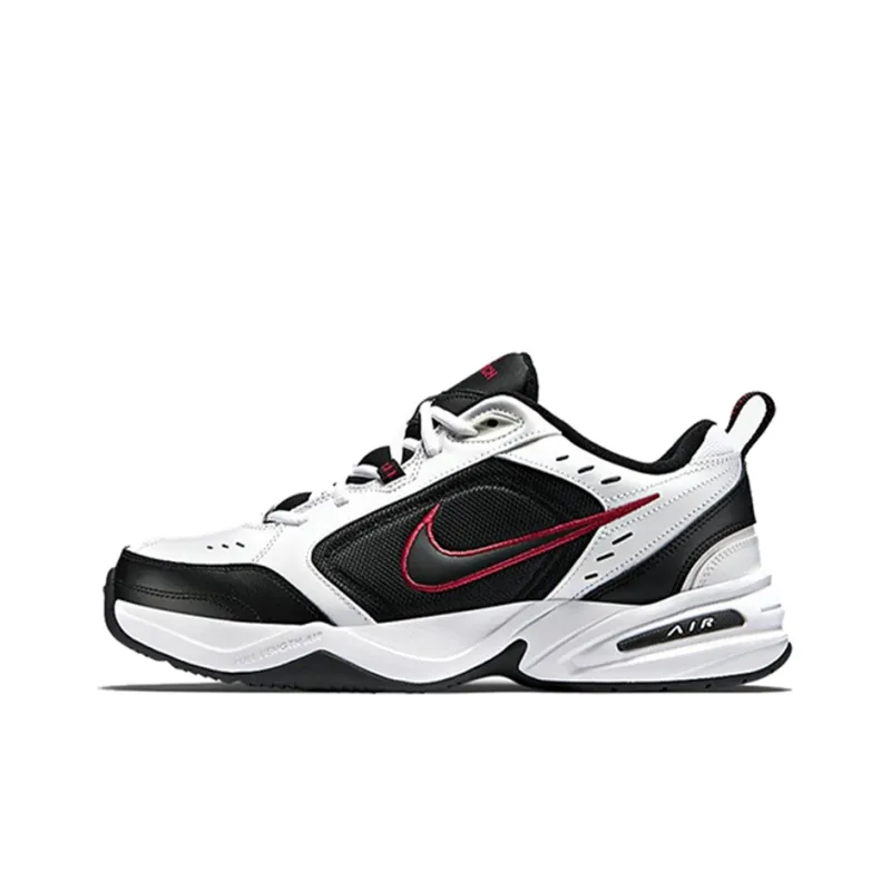Nike Air Monarch Iv White Black-0