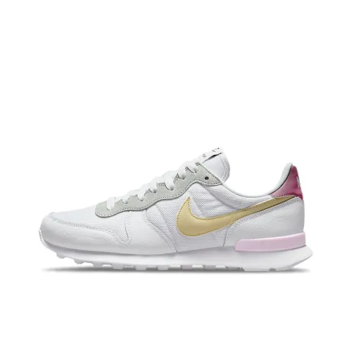 Nike Internationalist Casual Shoes Men Low-Top White/Gray/Yellow