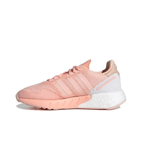 Adidas Originals ZX 1K Casual Shoes Women's Low-Top Pink/Gray