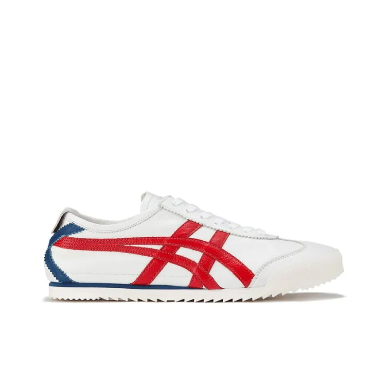 Asics Onitsuka Tiger Mexico 66 Deluxe Nm White Classic Red Women's-1