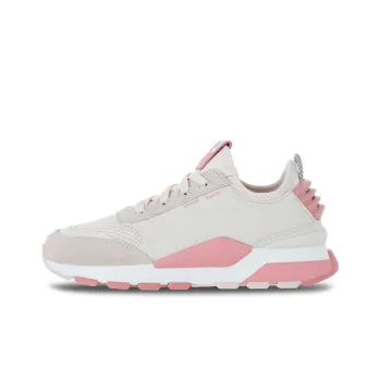 PUMA RS-0 Winter Toys Cushioned Wear-Resistant Slip-Resistant Low-Top Casual Shoes Men's Pink White