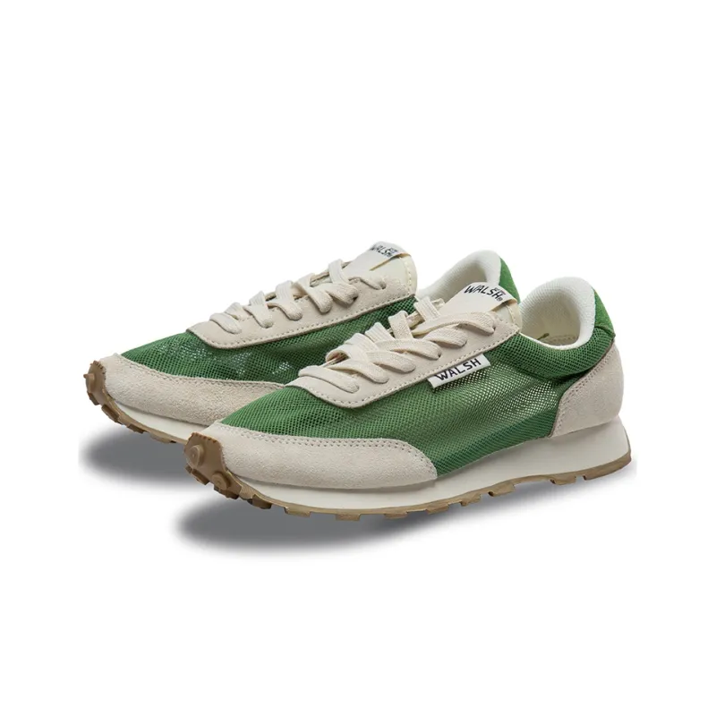 Norman Walsh Cushioning Anti Slip Wear Resistant Breathable Balance Lightweight Low Top Casual Shoes Unisex Beige Green-1