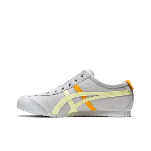 Onitsuka Tiger MEXICO 66 Casual Shoes Women's Low-Top Gray/Yellow