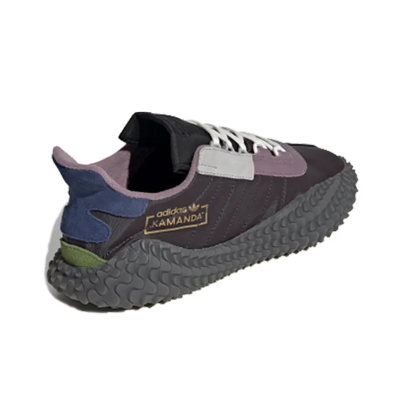 Adidas Originals Kamanda Cushioning Low Top Casual Shoes Men's Black-3