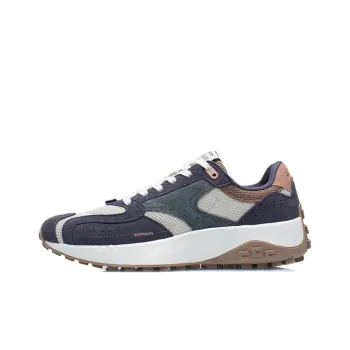 LiNing CF Tencel Damask Low-Top Sports Casual Shoes Men's Oat Gray