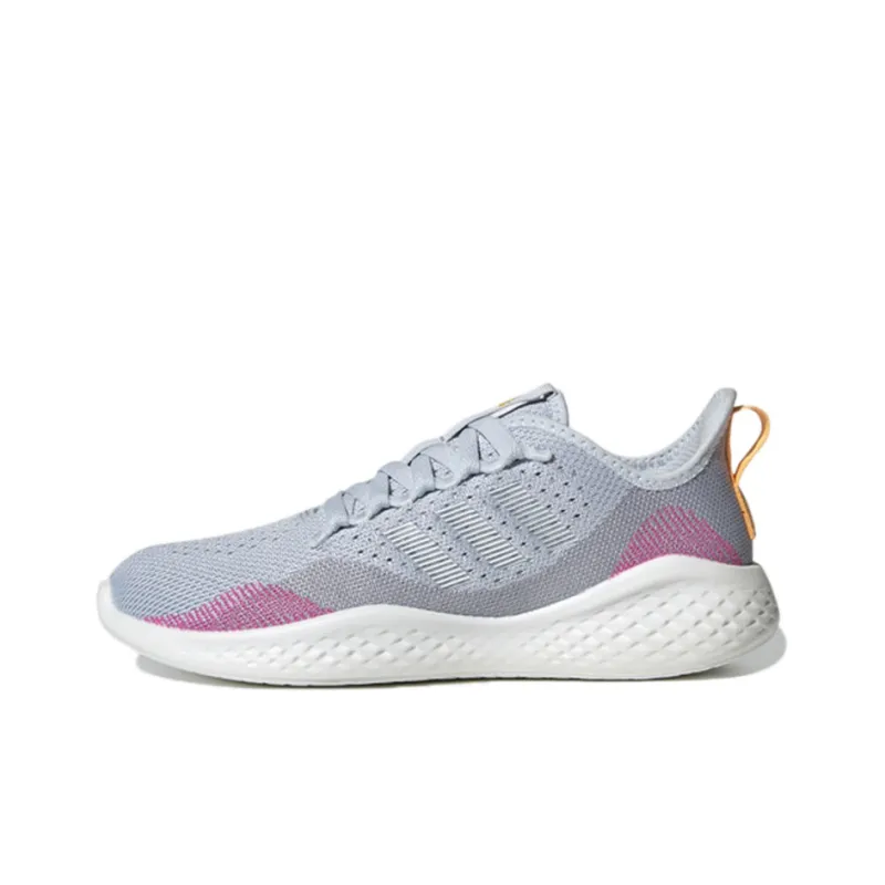 Adidas Fluidflow 2.0 Casual Shoes Women's Low Top Gray/Blue/Purple-0