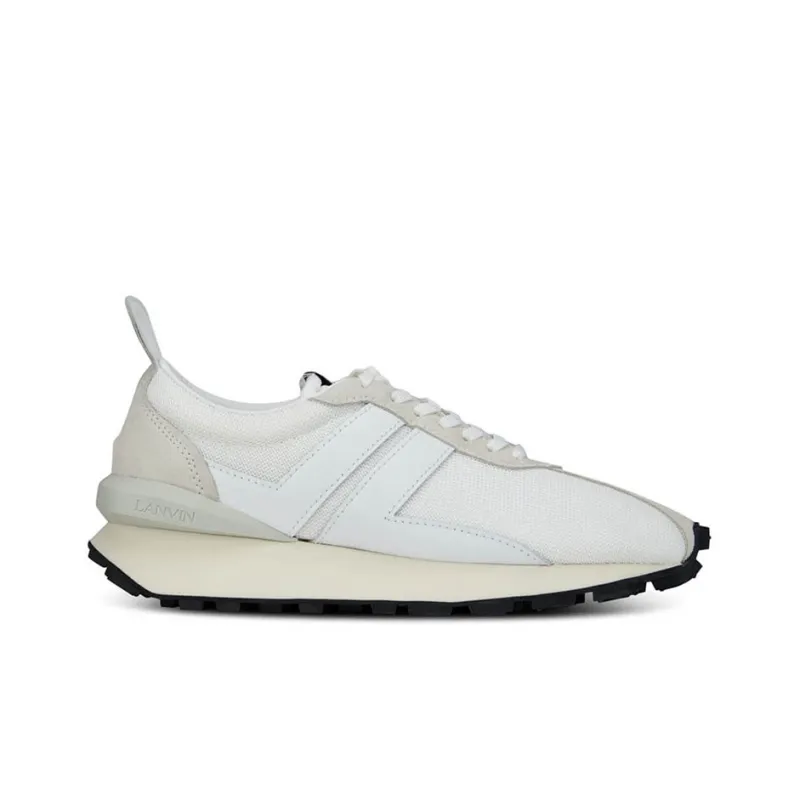 Lanvin Cushioned Anti Slip And Wear Resistant Lightweight Low Top Sports Lifestyle Casual Shoes Men's Ecru-1