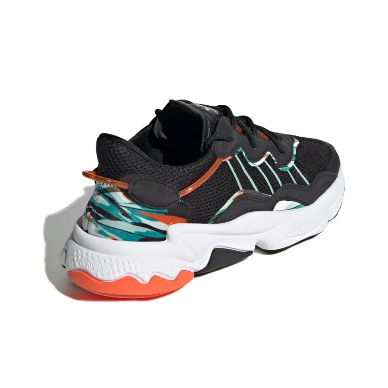 Adidas Ozweego Geometric Jungle Print Black-3