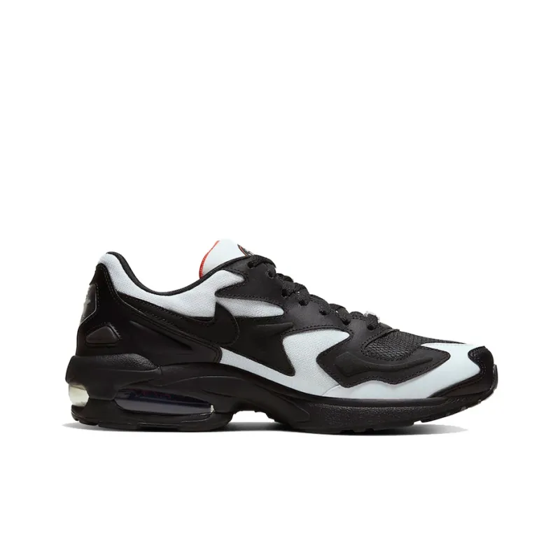 Nike Air Max 2 Light Black White Mesh-1