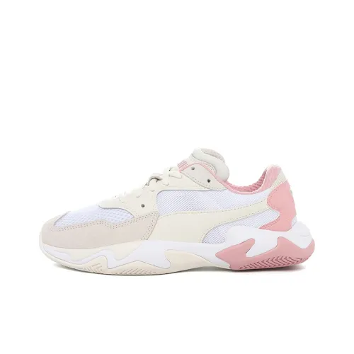 PUMA Storm Casual Shoes Unisex Low-Top Off White Pink