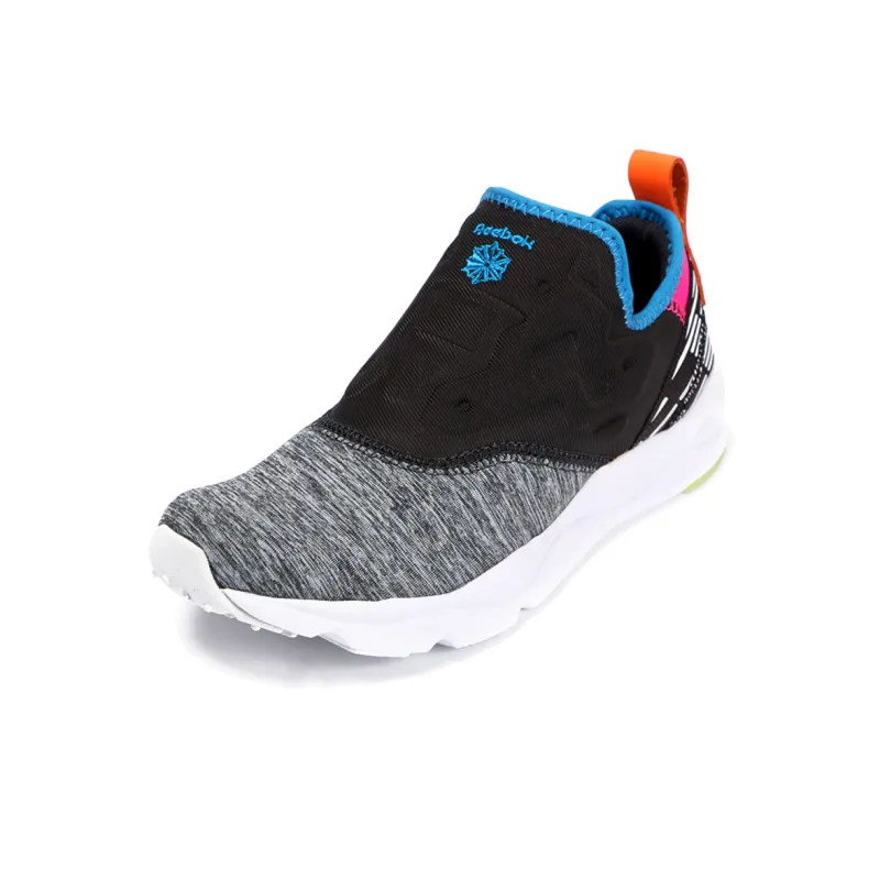 Reebok Women's FuryLite Slip On Lux 'Coal' Women's-2