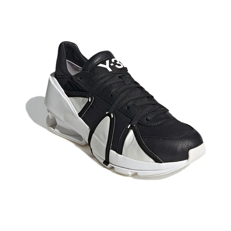 Adidas Y 3 Sukui Iii Black Core White-2