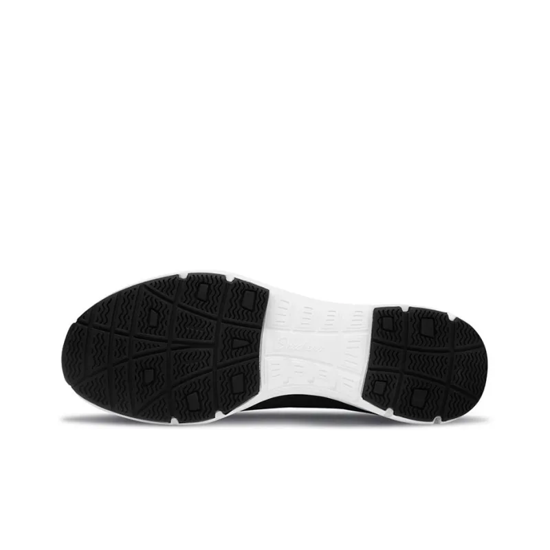 Skechers Modern Comfort Slip on Shoes 'Black White' Women's-4