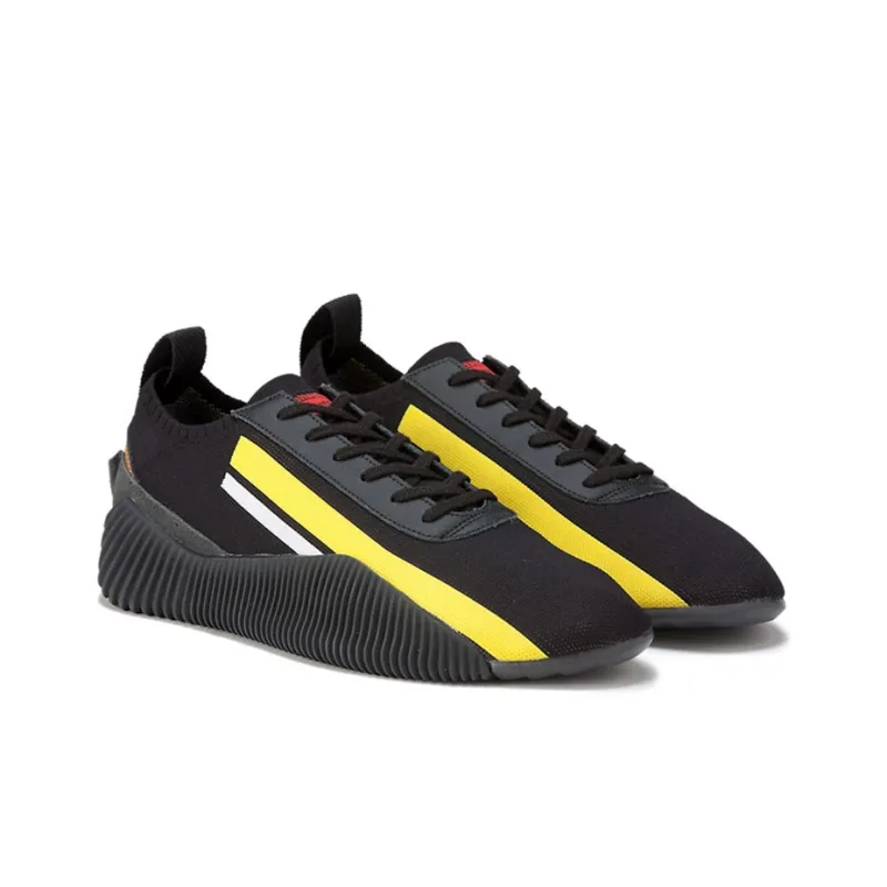 Onitsuka Tiger Acromount Knit 'Black Yellow'-2