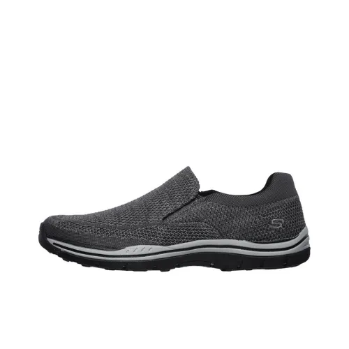 Skechers Expected Breathable Low-Top Casual Shoes Men's Gray