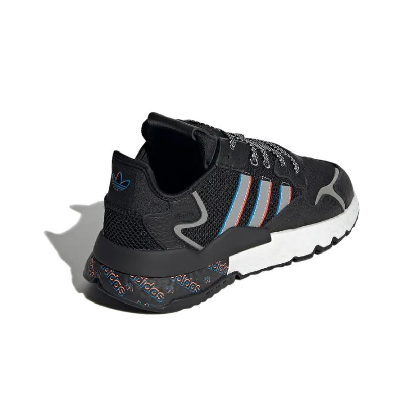 Adidas Originals Nite Jogger 'Black Grey White'-3