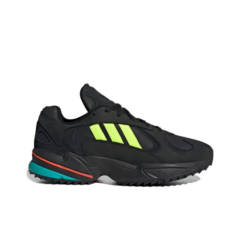 Adidas Yung 1 Trail Core Black Solar Yellow-1