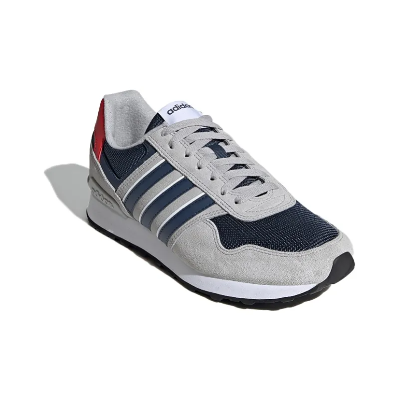 Adidas Neo 10K Casual Shoes Unisex Low-Top Gray/Blue/Red-2