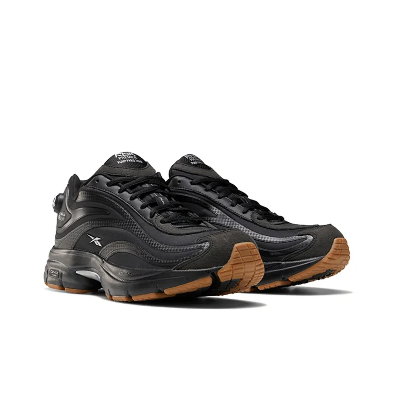Reebok Unisex Premier Pump Paris Running Shoes Black/Silver-2