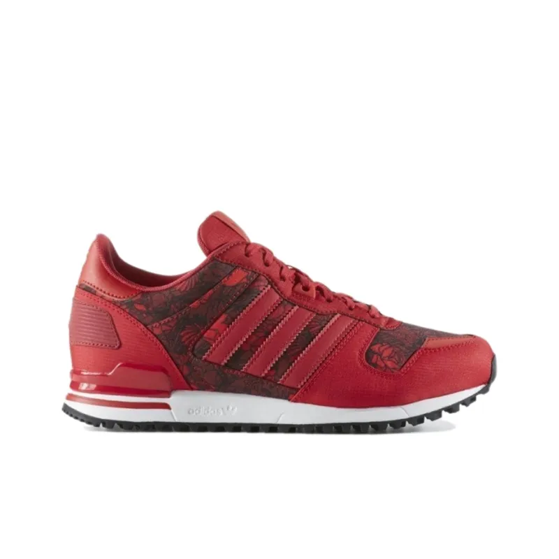 Adidas Originals ZX 700 Casual Shoes Women's Low Top Dark Red-1