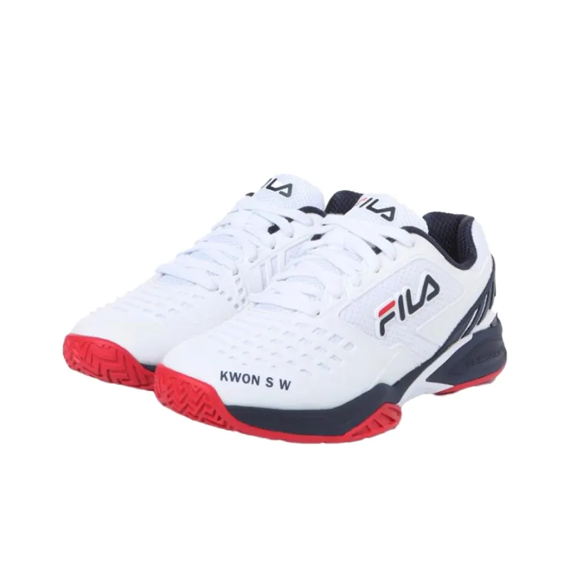 Kwon Soon Woo x FILA Axilus 2 Low-Top Sports Casual Shoes Unisex White Blue Korean Style-1