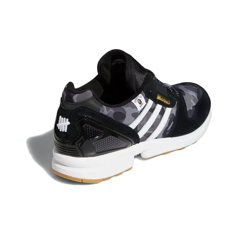Adidas Zx 8000 Bape Undefeated Black-3