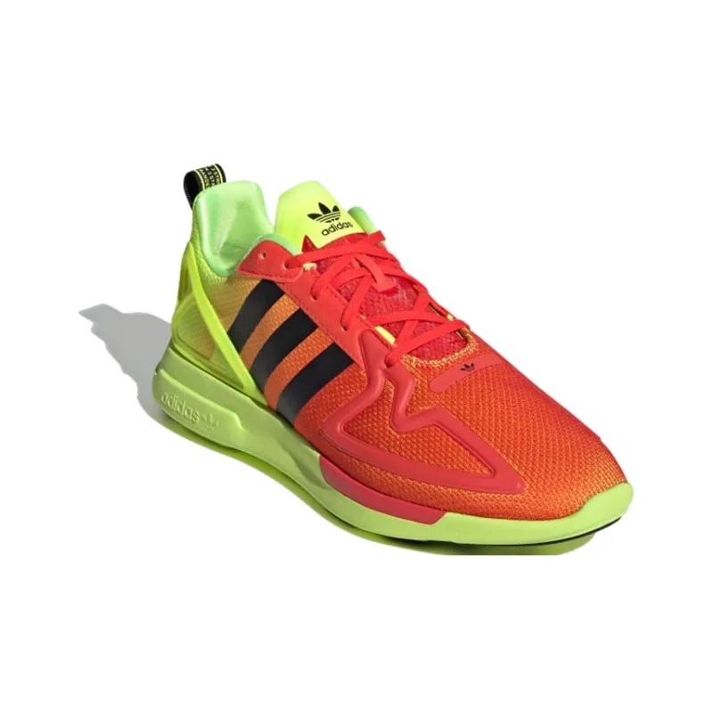 Zx 2K Adidas Originals Flux 'Solar Yellow Hi Res Red'-2