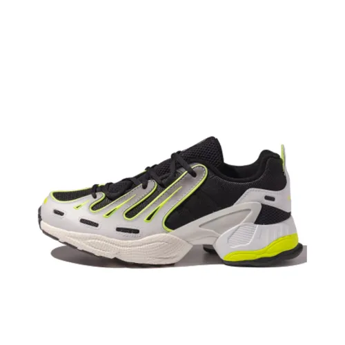 Adidas Originals EQT Gazelle Casual Shoes Unisex Low-Top Black/White/Neon Yellow