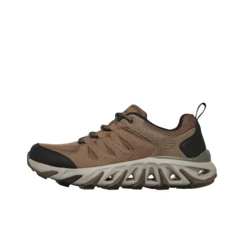 Skechers Glide Step Flex Conway Anti-Slip And Wear-Resistant Breathable Low-Top Casual Shoes Men's Brown
