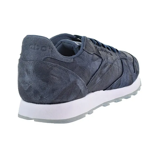 Reebok Classic Leather Casual Shoes Men Low-Top Blue-4