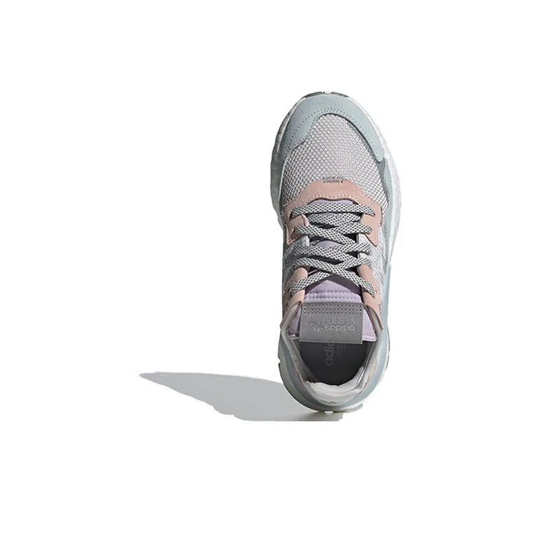 Adidas Nite Jogger Grey Pink Tint Women's-4