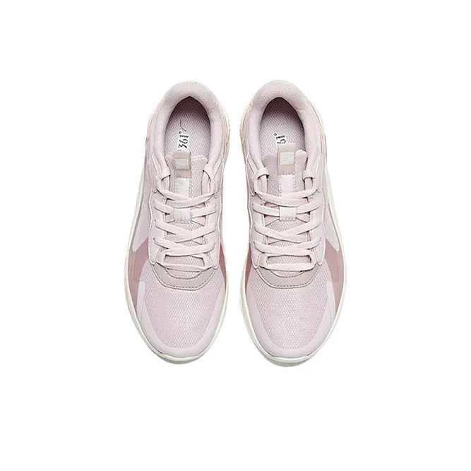 361° Durable Breathable Low Top Sports Casual Shoes Women's Nude Pink-2