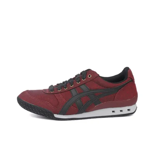 Onitsuka Tiger Ultimate 81 Casual Shoes Unisex Low-Top Burgundy/Black