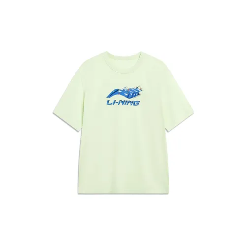 LINING Sports Life Collection T-Shirts Men Light Fruit Green